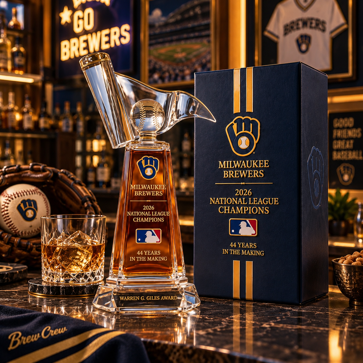 2026 Champions Whiskey Bottle