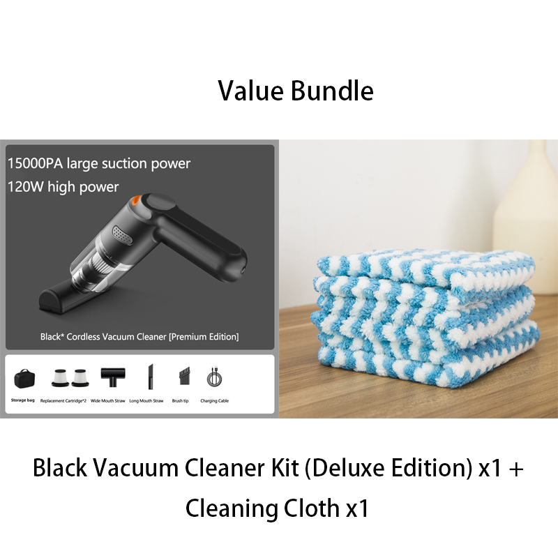 ⏳Limited-time 50% off⏰Cordless Car Vacuum – 10000Pa Suction & 4000mAh Battery🚗🌪️🌬️