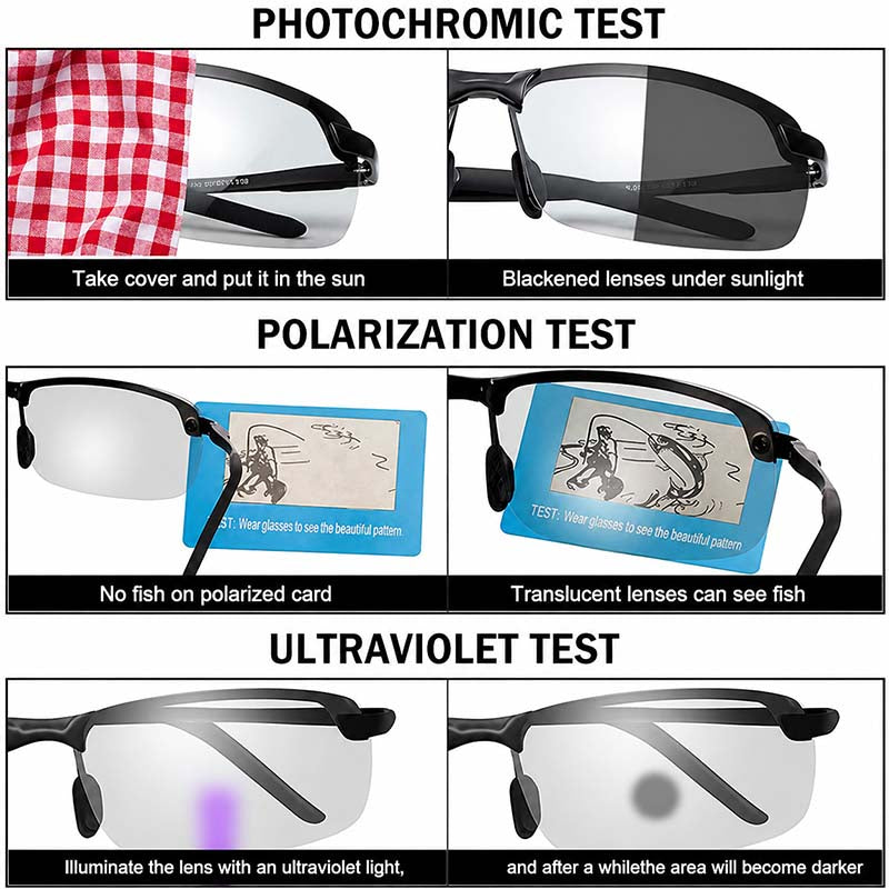 Smart Polarized Sunglasses For OutdoorActivities UV Protection