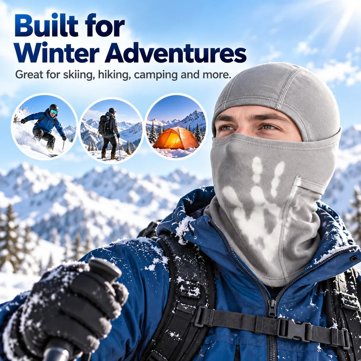 ⏳ Last Day 49% OFF – ❄️ Heat-Reactive Fleece Balaclava | Color-Changing Winter Face & Neck Cover for Skiing, Hiking & Cold Weather 🔥
