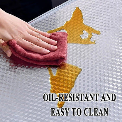 ✨ Stainless Steel Look Kitchen Wallpaper – Peel & Stick Oil-Resistant Backsplash Roll