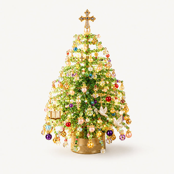 🎄✨DIY Beaded Christmas Tree Kit – Create Your Own Sparkling Holiday Decoration