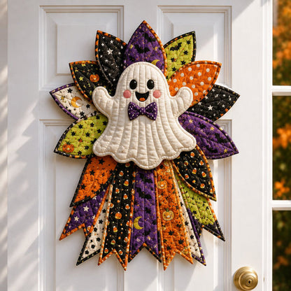 ✨🎃DIY Quilted Halloween Pumpkin Door Hanger Kit