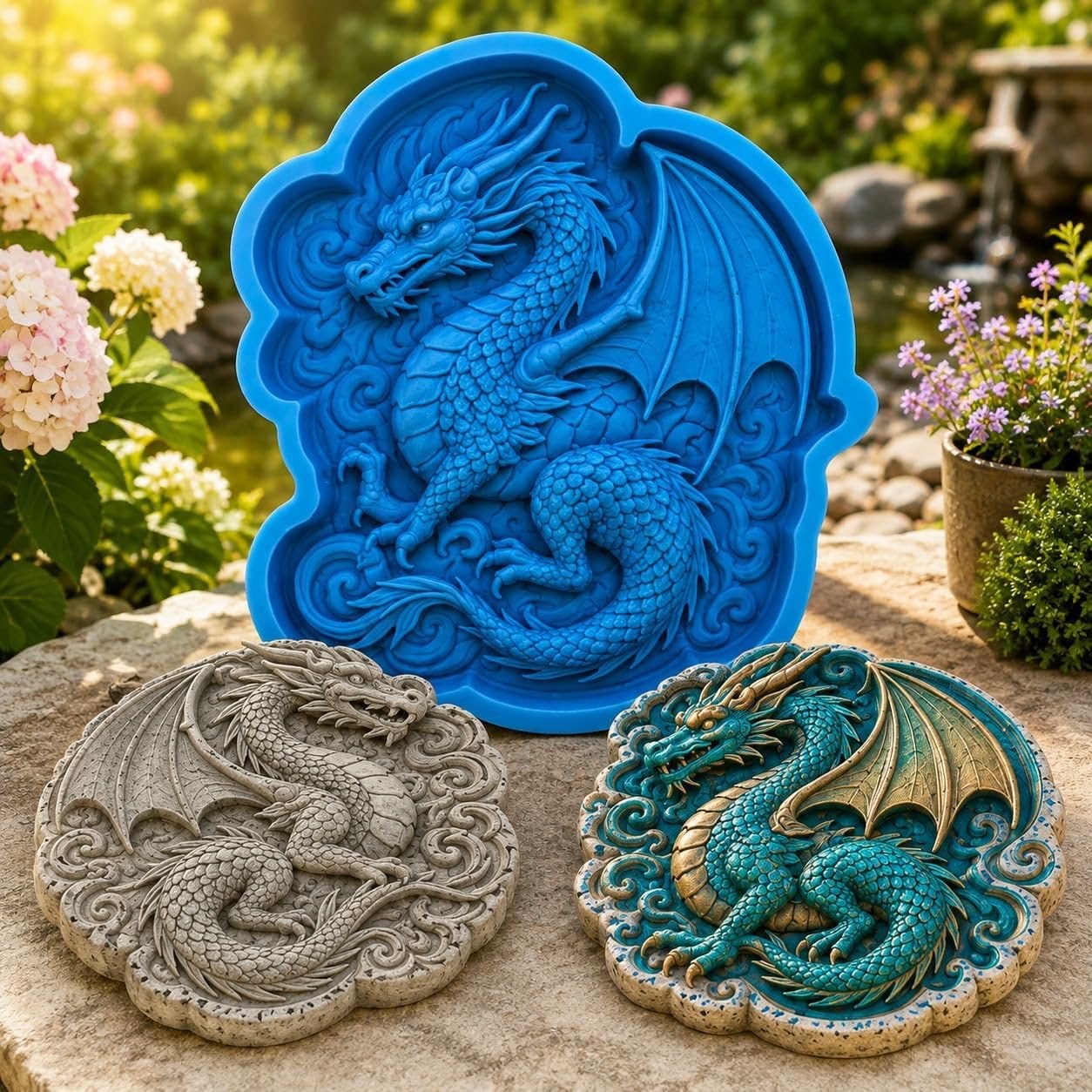💥 LAST DAY 50% OFF - 🌻 Reusable Garden Art Mold – Make Your Garden Truly One of a Kind