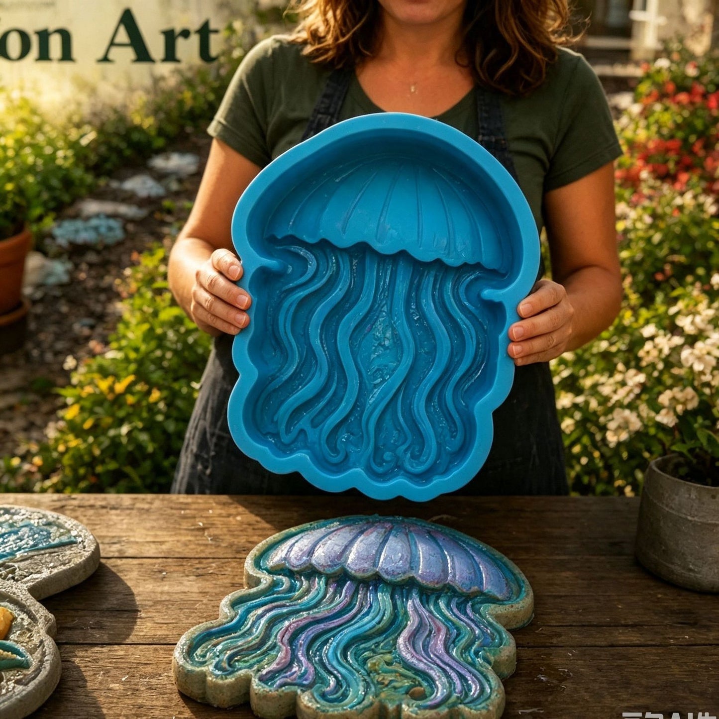 💥 LAST DAY 50% OFF - 🌻 Reusable Garden Art Mold – Make Your Garden Truly One of a Kind