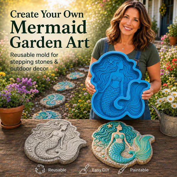 💥 LAST DAY 50% OFF - 🌻 Reusable Garden Art Mold – Make Your Garden Truly One of a Kind