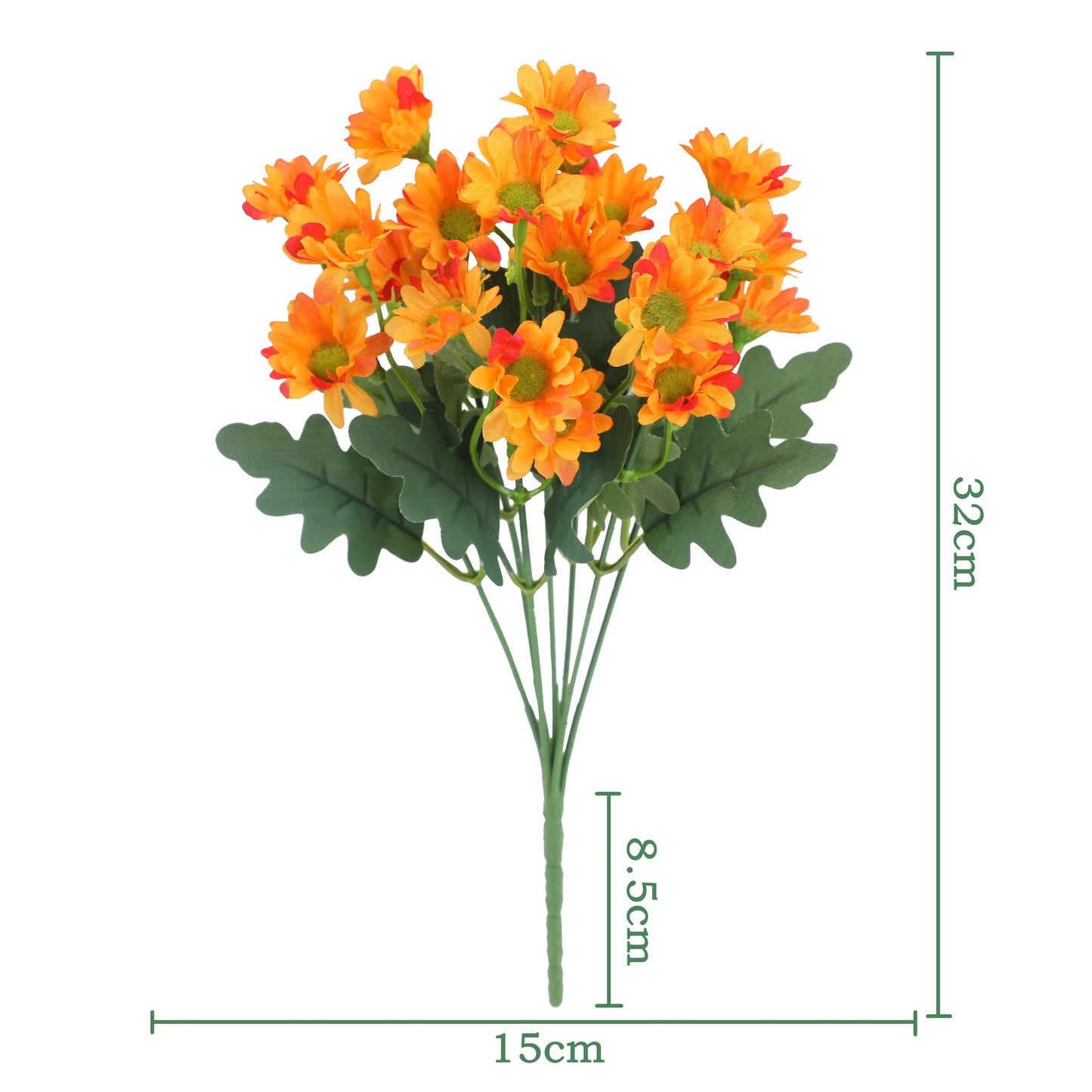 🔥 50% OFF Today Only 🔥 - Artificial Outdoor Mums Flowers - UV resistant, Waterproof, Windproof🌼