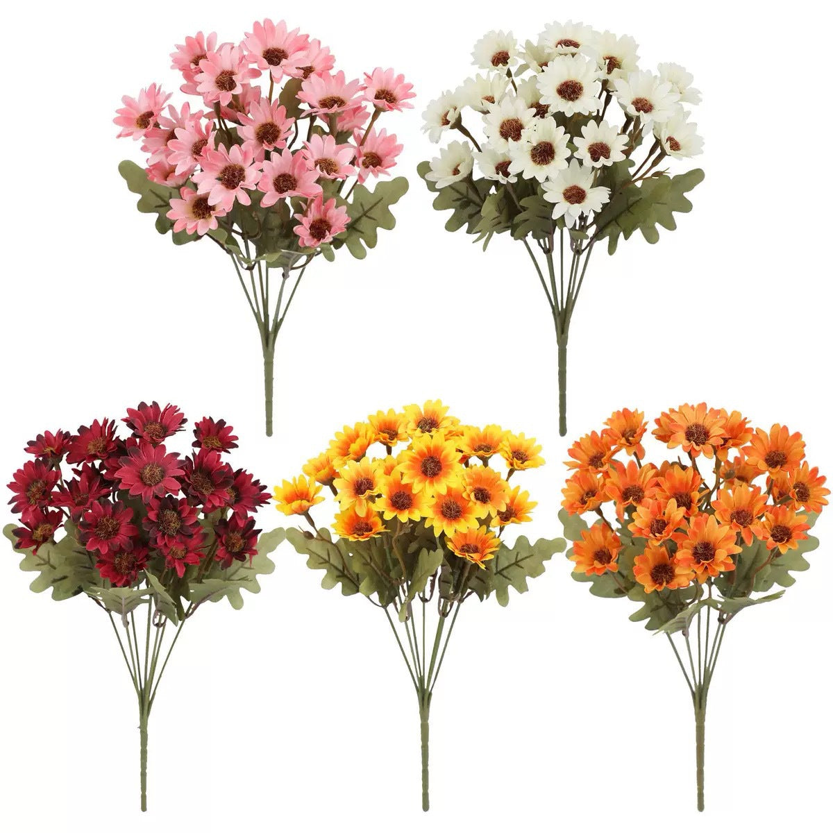 🔥 50% OFF Today Only 🔥 - Artificial Outdoor Mums Flowers - UV resistant, Waterproof, Windproof🌼