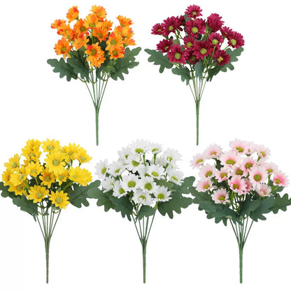 🔥 50% OFF Today Only 🔥 - Artificial Outdoor Mums Flowers - UV resistant, Waterproof, Windproof🌼