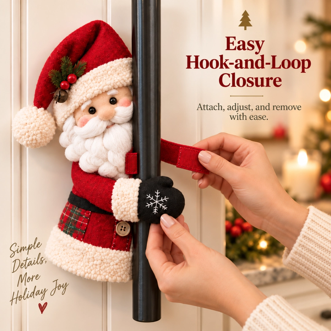 Christmas Santa & Snowman Handle Huggers – Set of 2