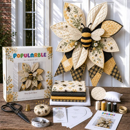 🔥✨Large Patchwork Bow Sewing Kit (Beginner-Friendly)