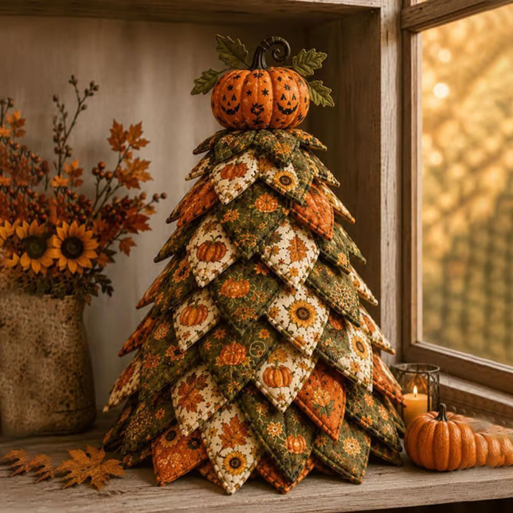🔥Last Day 50% OFF ✨DIY Quilted Santa Christmas Tree Kit
