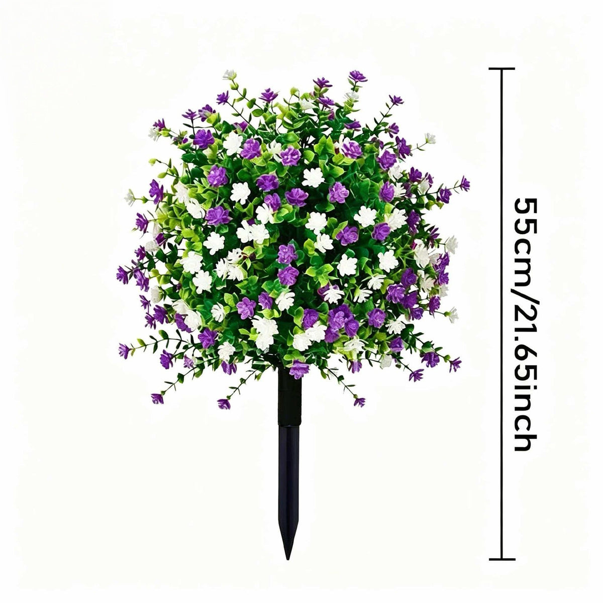Artificial Potted Trees With Ground Stakes