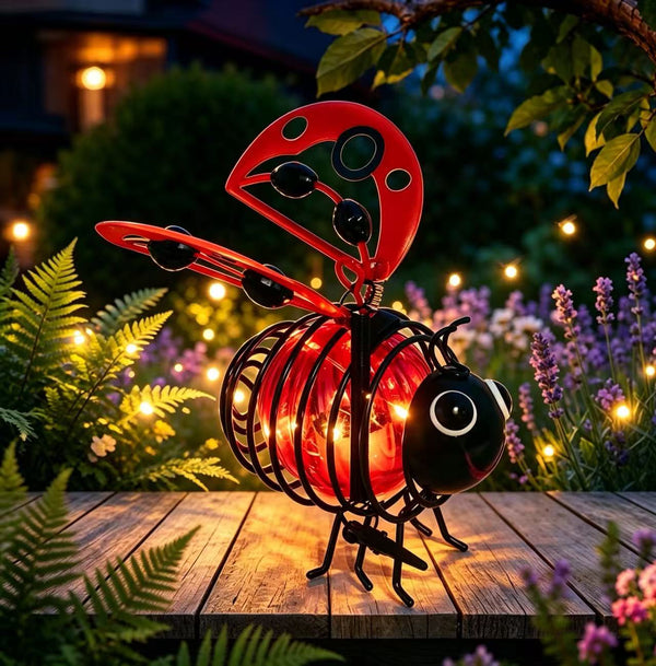 Hanging Solar Bee Light – Warm Amber Glow, Flicker-Free, Perfect For Garden Parties, Camping, Or Kids’ Rooms – Spread Joy Day And Night