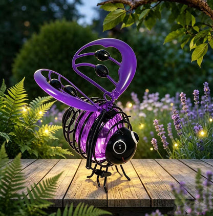 Hanging Solar Bee Light – Warm Amber Glow, Flicker-Free, Perfect For Garden Parties, Camping, Or Kids’ Rooms – Spread Joy Day And Night
