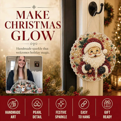Christmas Pearl Diamond Art Suncatcher Kit