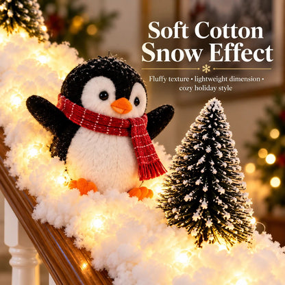 🔥Buy 2 Get 10% OFF🔥Playful Penguin Snowy Stair Railing Decor