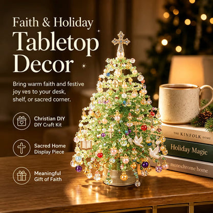 🎄✨DIY Beaded Christmas Tree Kit – Create Your Own Sparkling Holiday Decoration