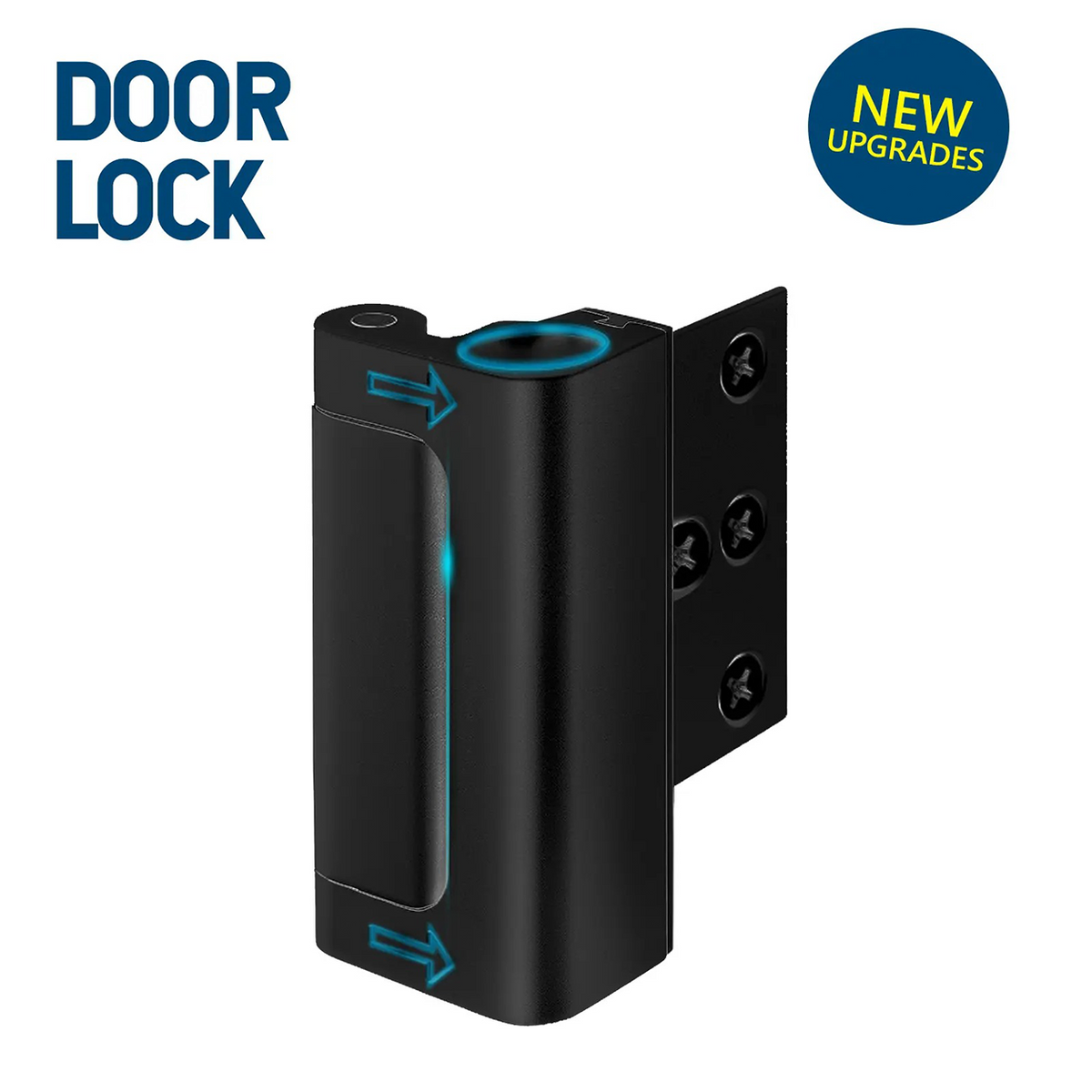 Back To School Security Door Hardware – Heavy-Duty Aluminum Anti-Theft Lock Latches & Bolts