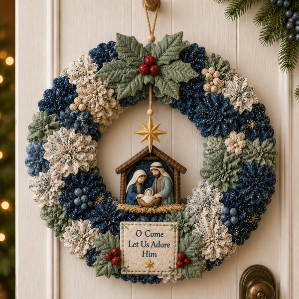 3D Fabric Poke Wreath DIY Kit