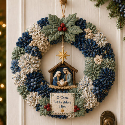 3D Fabric Poke Wreath DIY Kit