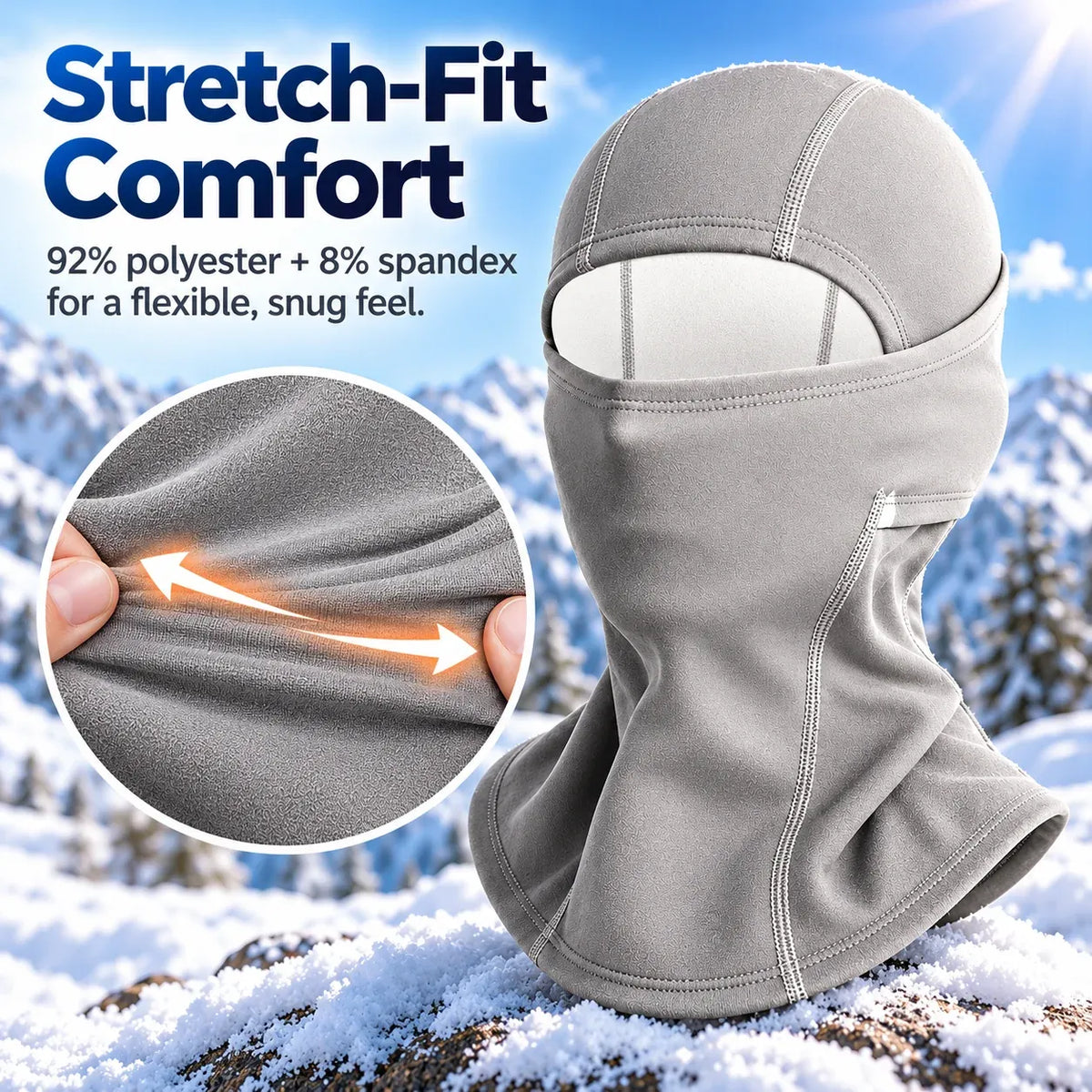 ⏳ Last Day 49% OFF – ❄️ Heat-Reactive Fleece Balaclava | Color-Changing Winter Face & Neck Cover for Skiing, Hiking & Cold Weather 🔥