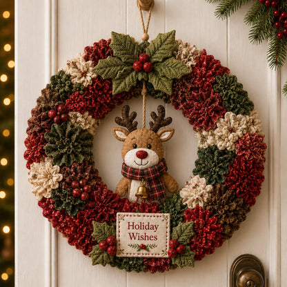 3D Fabric Poke Wreath DIY Kit