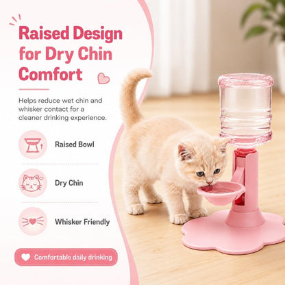 Automatic Gravity Water Dispenser For Pets – Elevated Refill Design