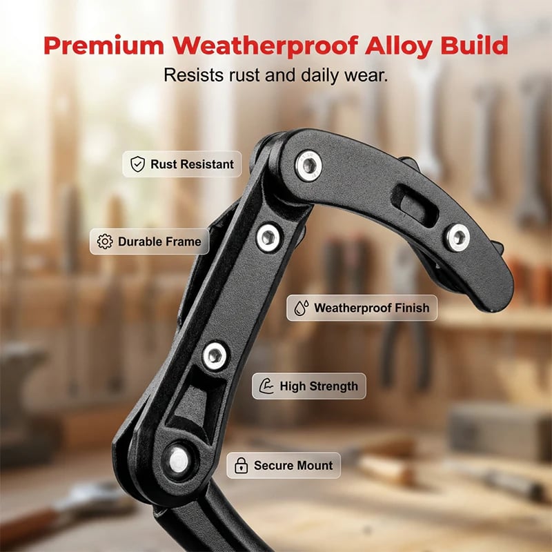 💯📢📢49% OFF !! ⏰Universal Adjustable Aluminum Alloy Bicycle Side Kickstand