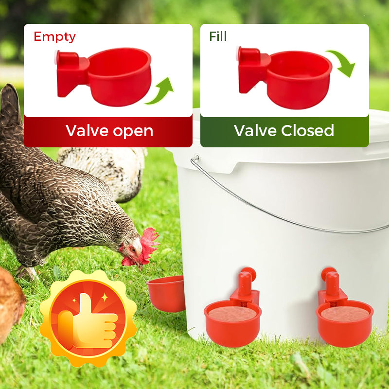 ⏳🔥LIMITED-TIME 50% OFF! ⏰5/16 Inch Thread Automatic Poultry Water Cups