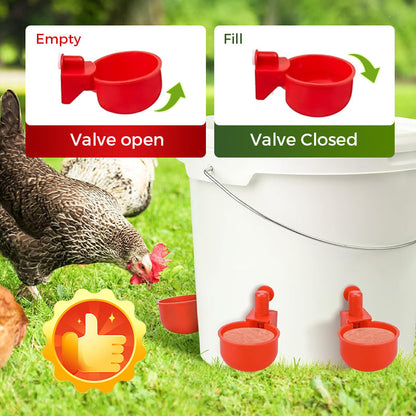 ⏳🔥LIMITED-TIME 50% OFF! ⏰5/16 Inch Thread Automatic Poultry Water Cups