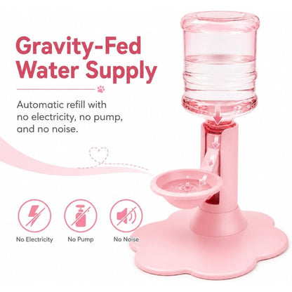 Automatic Gravity Water Dispenser For Pets – Elevated Refill Design