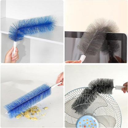 Flexible Microfiber Fan Duster Brushes-Reusable Cleaning Tools