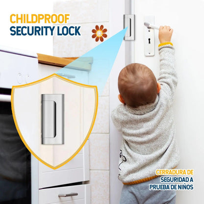 Back To School Security Door Hardware – Heavy-Duty Aluminum Anti-Theft Lock Latches & Bolts