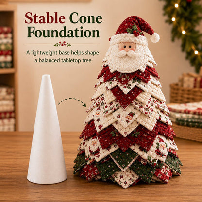 🔥Last Day 50% OFF ✨DIY Quilted Santa Christmas Tree Kit