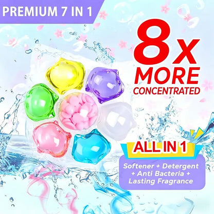 7-In-1 Laundry Detergent Capsules