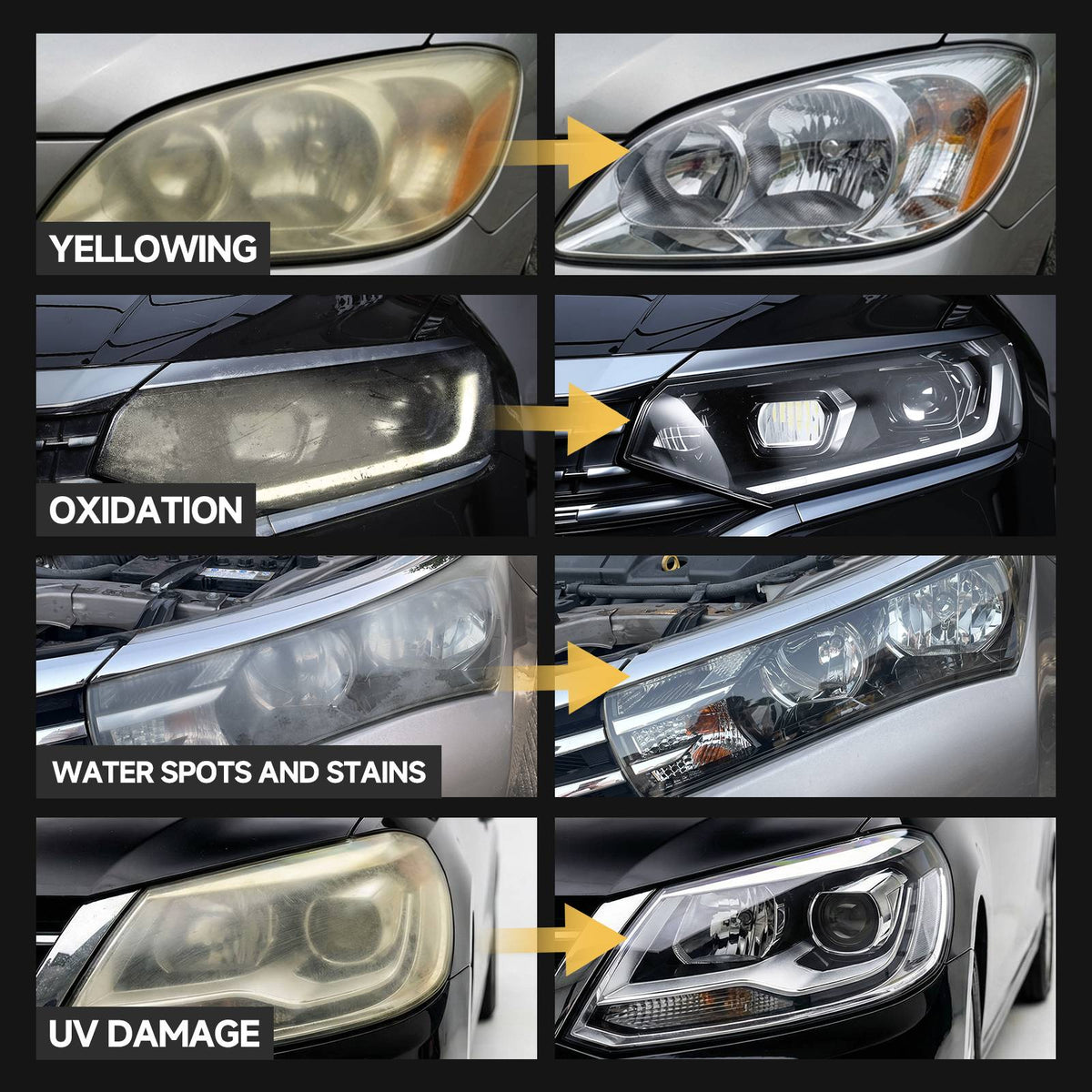 🥳HOT SALE🥳💞50K+ SOLD!  Car Headlight Restoration Kit