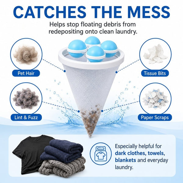 Last Day 49% OFF Floating Lint & Hair Catcher