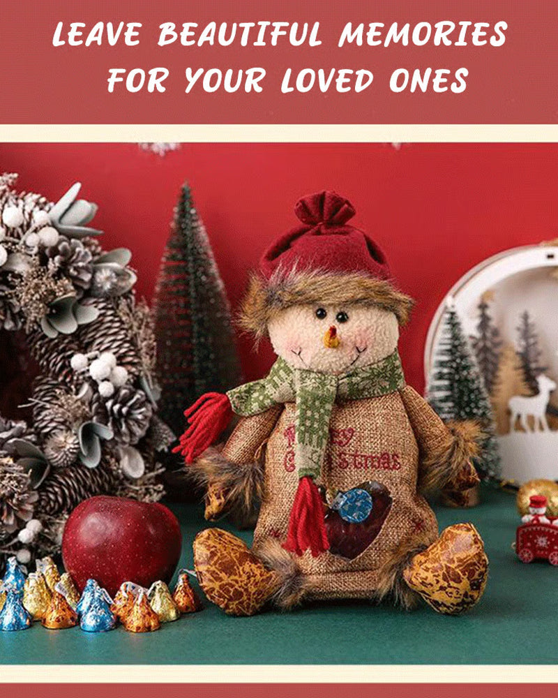 Christmas Gift Bags Zipper Design