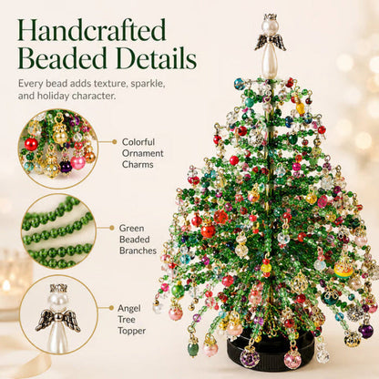 🎄✨DIY Beaded Christmas Tree Kit – Create Your Own Sparkling Holiday Decoration