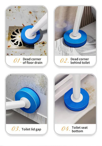 Hands-Free Cleaning Gadget Disposable Toilet Cleaning Tool