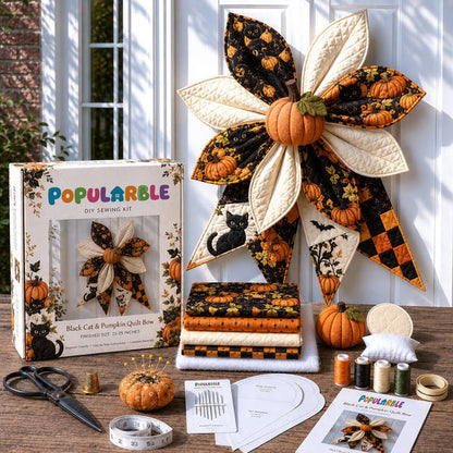 🔥✨Large Patchwork Bow Sewing Kit (Beginner-Friendly)