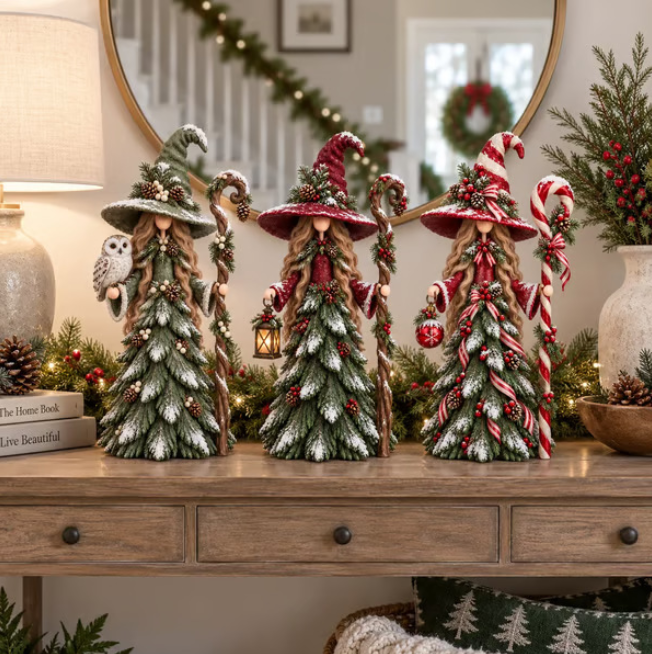 🧙‍♀️Limited-Time 50% OFF——🎄 Christmas Magic Has Arrived | Magical Witch Figurines