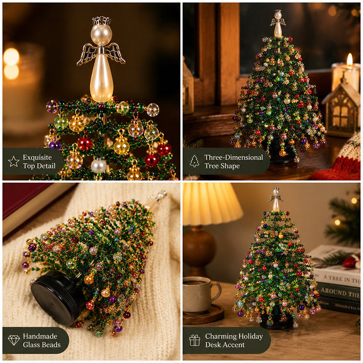🎄✨DIY Beaded Christmas Tree Kit – Create Your Own Sparkling Holiday Decoration