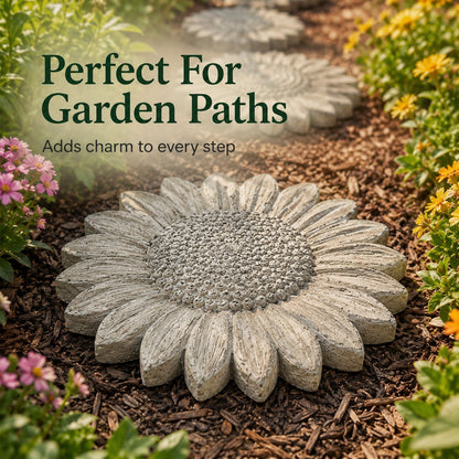 💥 LAST DAY 49% OFF🌻 Reusable Sunflower Stepping Stone Mold