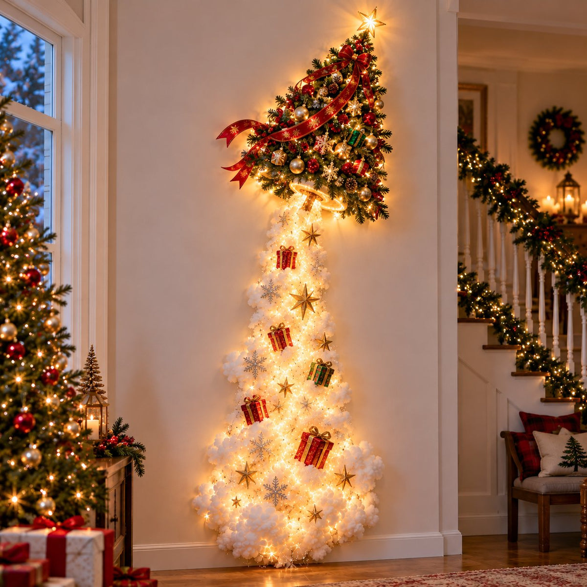 ✨christmas Magic Trail Wall Light - A Little Christmas Magic, Right On Your Wall✨