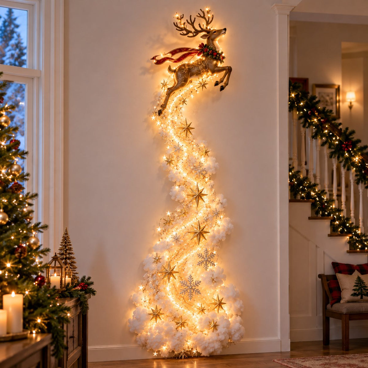 ✨christmas Magic Trail Wall Light - A Little Christmas Magic, Right On Your Wall✨