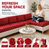 Red Geometric
