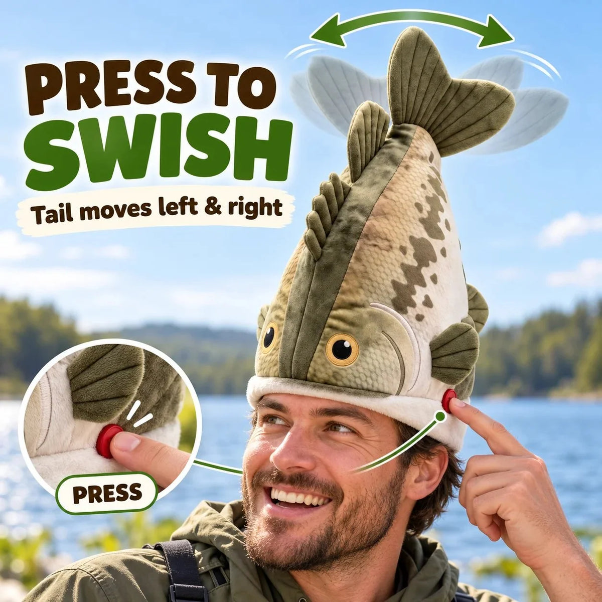 🔥😂The Fishing Hat That Brings the Whole Crew Into the Picture🎣