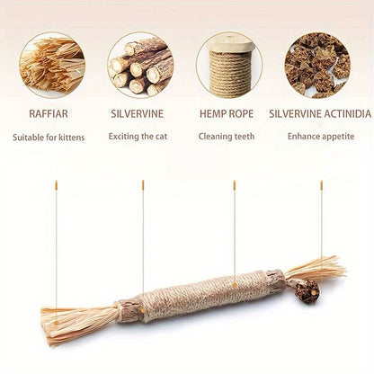 All Natural Catnip Teething Toy for Cats (Free Delivery)